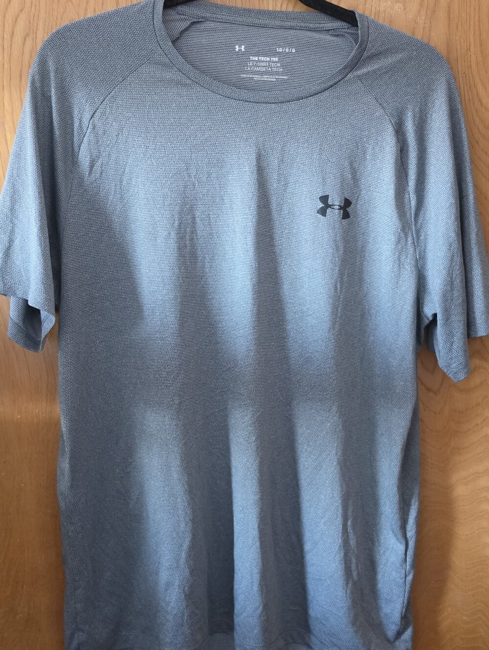 Under Armour Short Sleeve Performance Tee - Steel Gray Size L